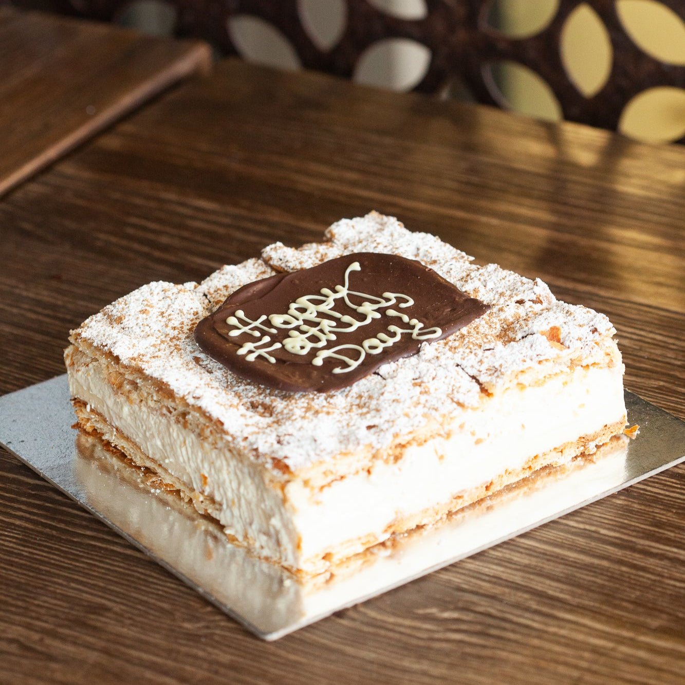 Bailey's Vanilla Slice - Burnt Honey Bakery - Burnt Honey Bakery