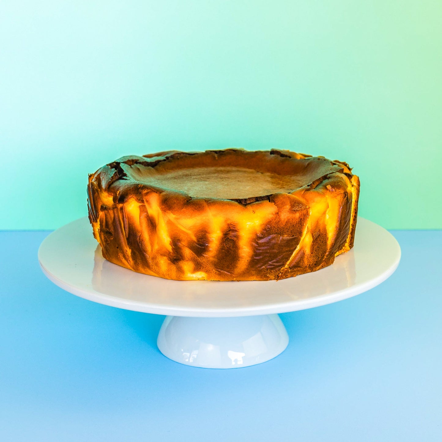 Basque Cheesecake (GF) - Burnt Honey Bakery - Burnt Honey Bakery