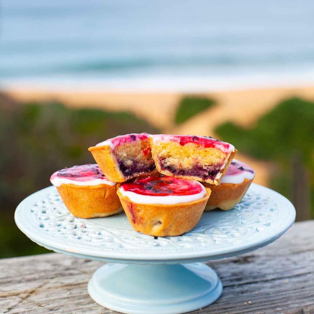 Blackberry Mazariner - Burnt Honey Bakery - Burnt Honey Bakery