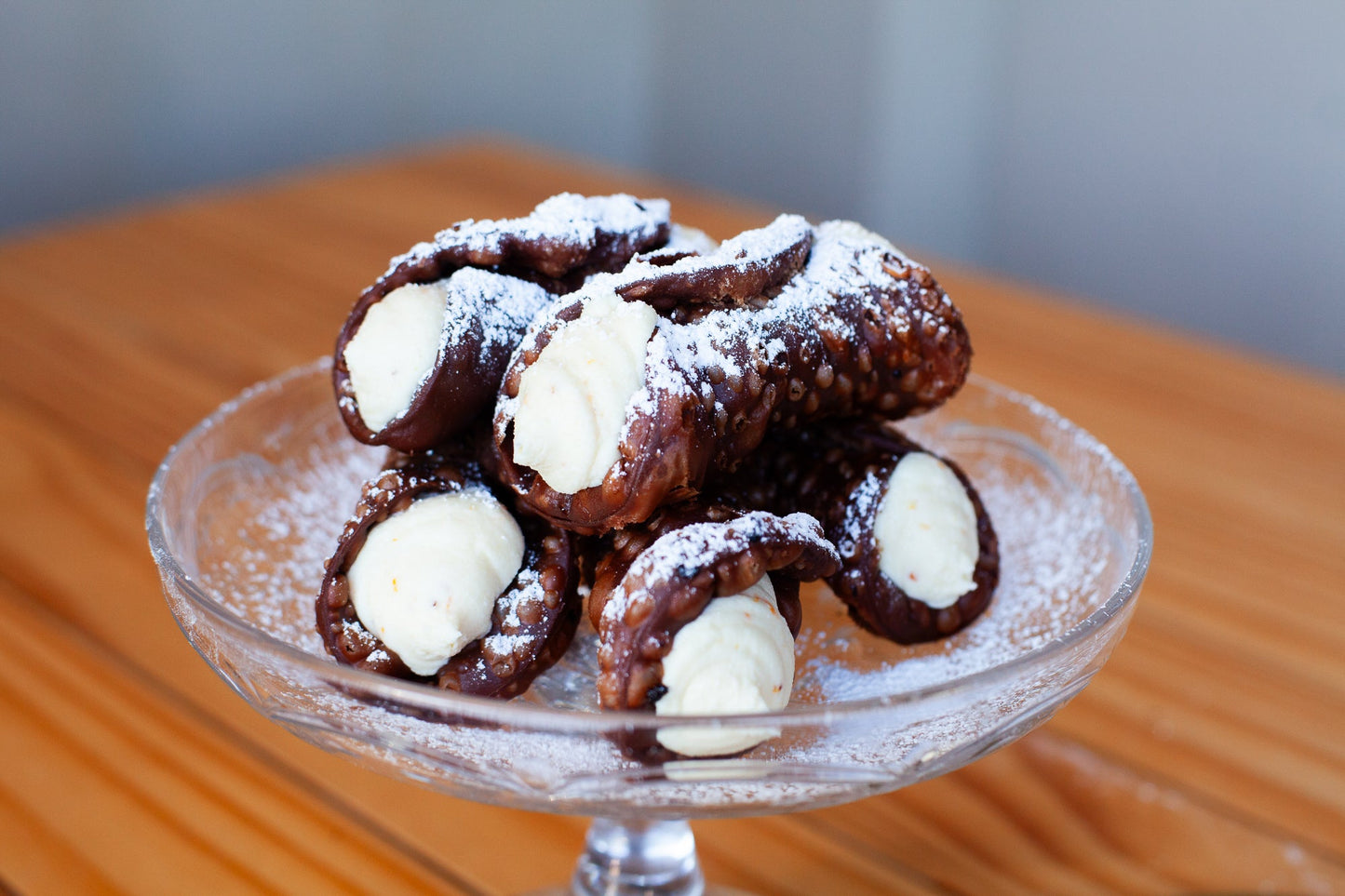 Blood Orange Cannoli - Burnt Honey Bakery - Burnt Honey Bakery