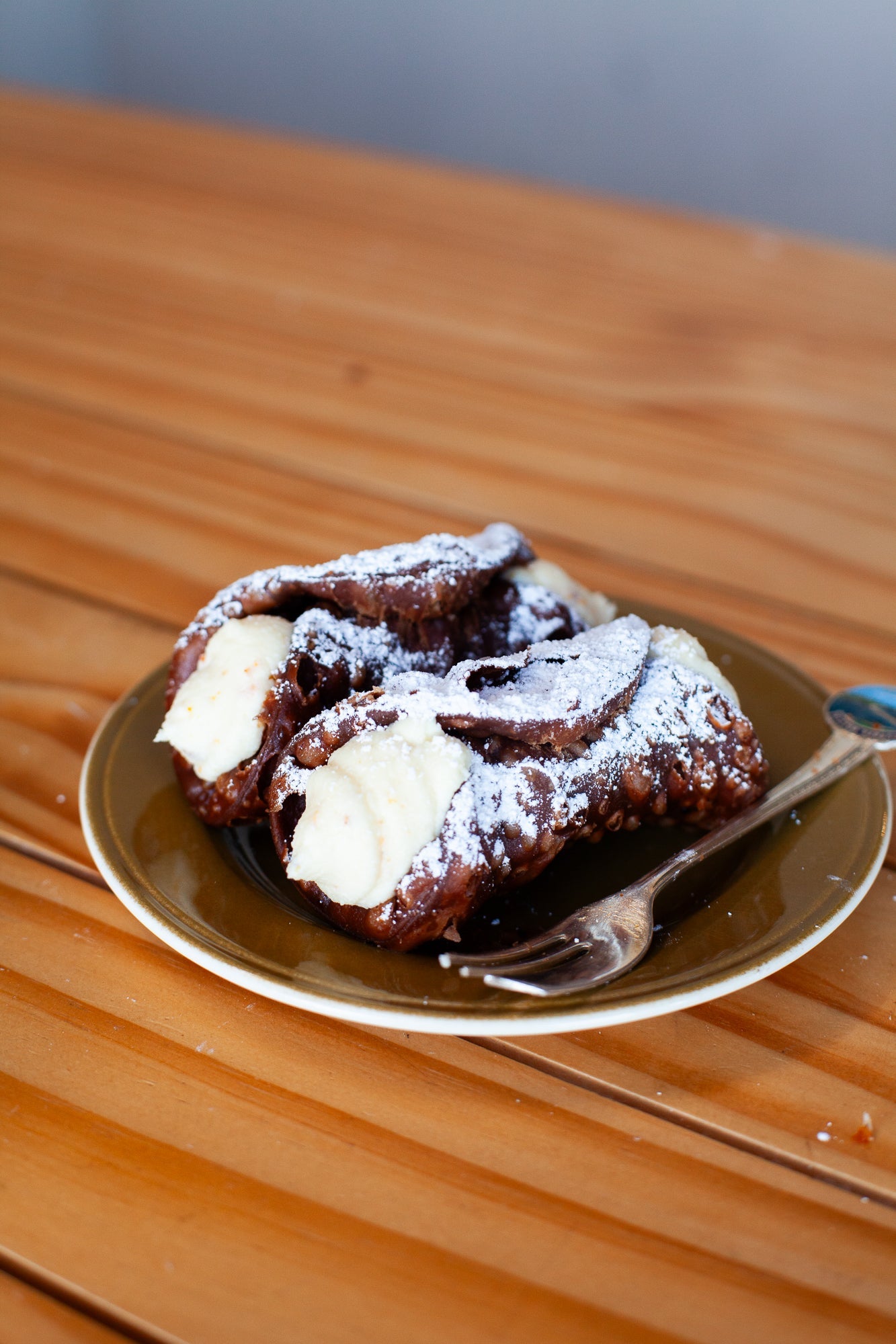 Blood Orange Cannoli - Burnt Honey Bakery - Burnt Honey Bakery