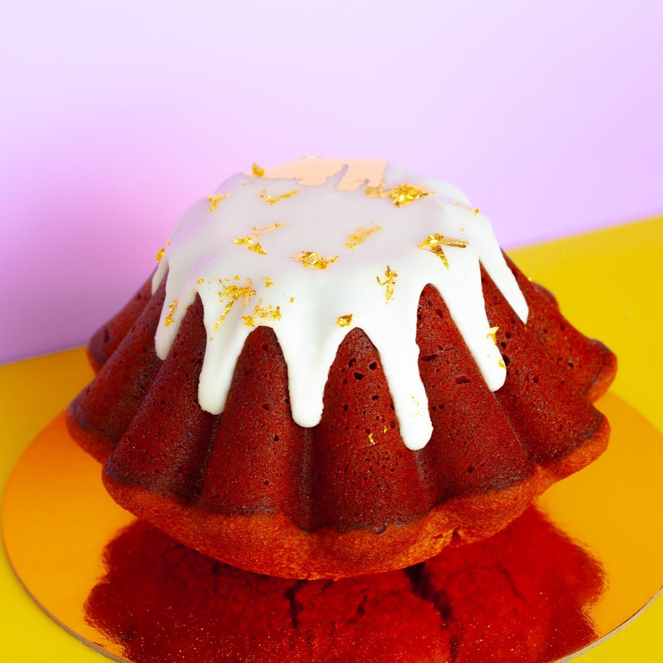 Giant Lemon Cake (GF) - Burnt Honey Bakery - Burnt Honey Bakery