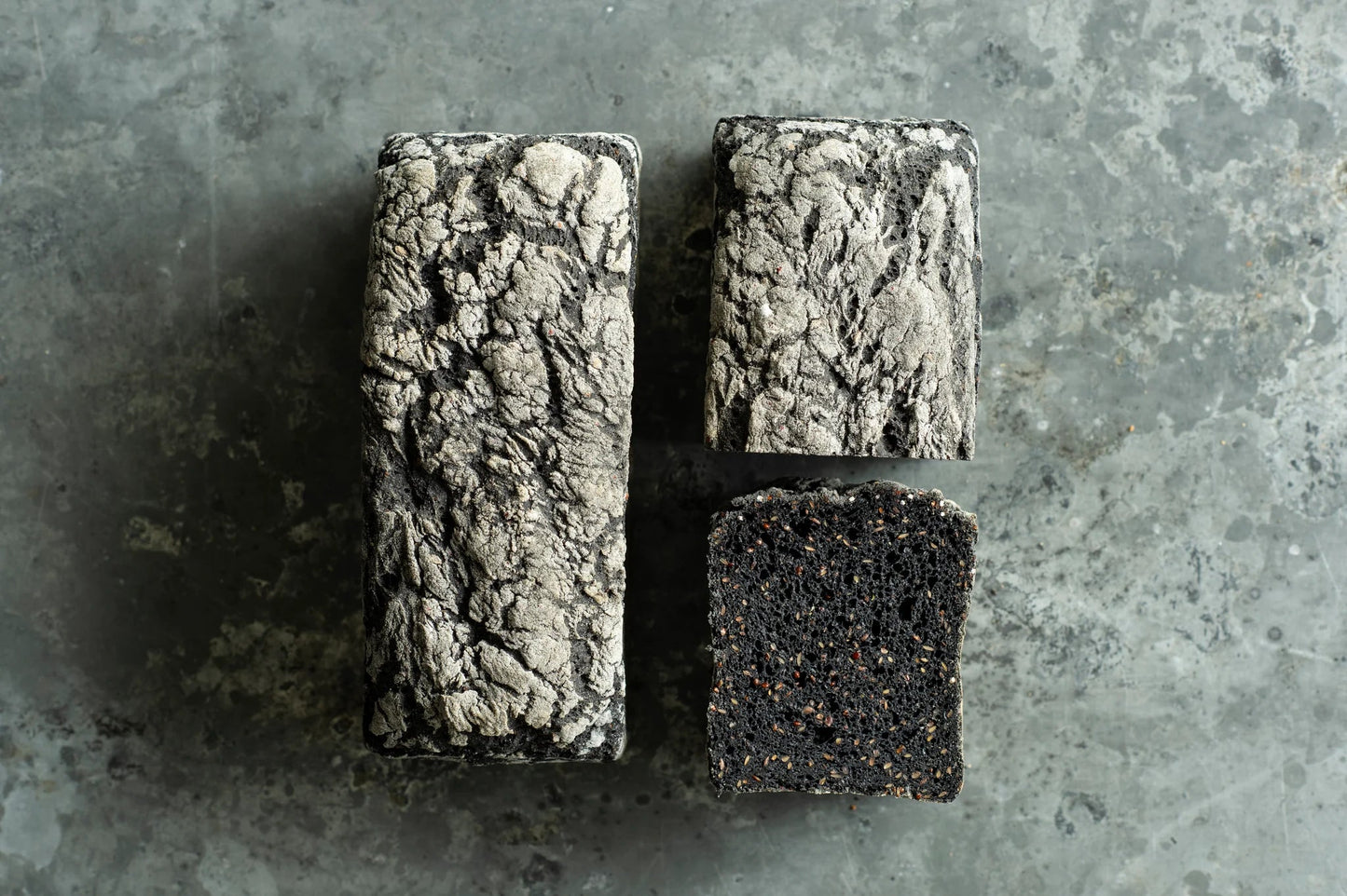 Gluten Free Activated Charcoal & Quinoa Bread 550g - Nonie's - Burnt Honey Bakery