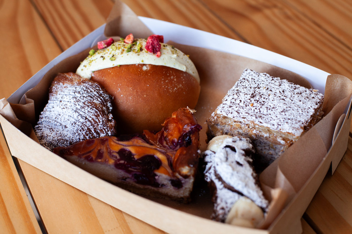 Italian Selection Box - Burnt Honey Bakery - Burnt Honey Bakery
