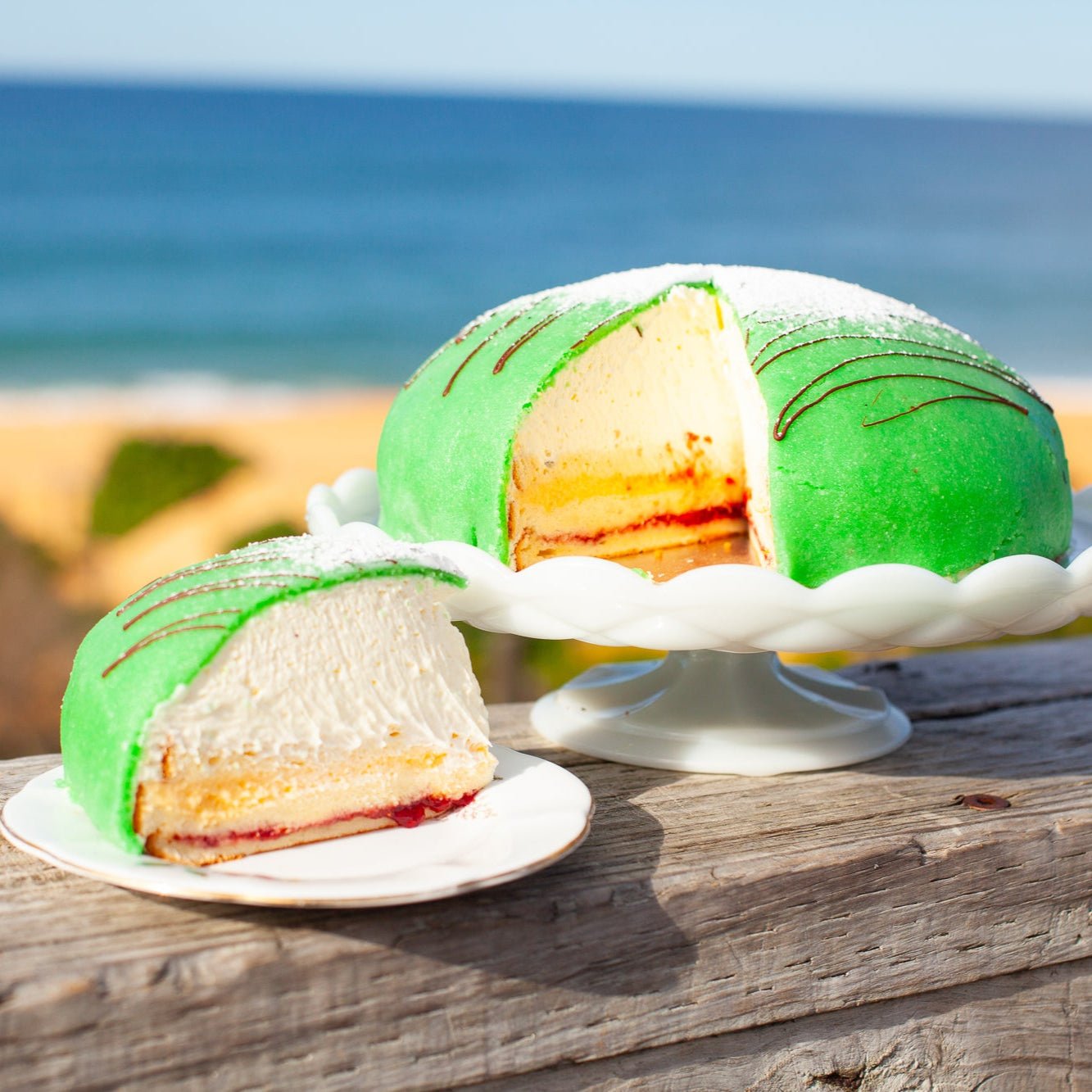 Prinsesstårta (Princess Cake) - Burnt Honey Bakery - Burnt Honey Bakery