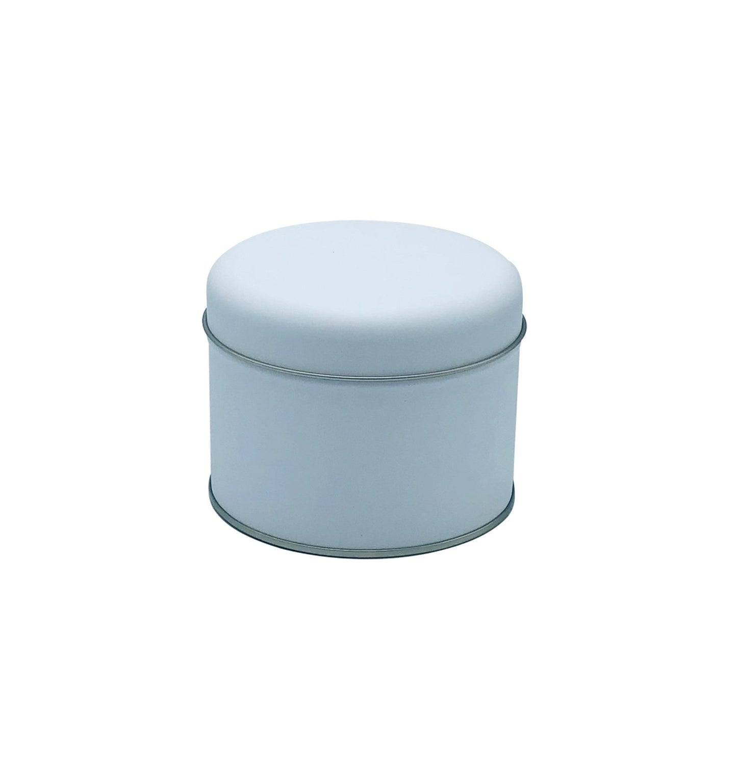 Round White Tins - Burnt Honey Bakery - Burnt Honey Bakery