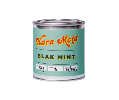 Blak Mint Tea - Mabu Mabu - Burnt Honey Bakery