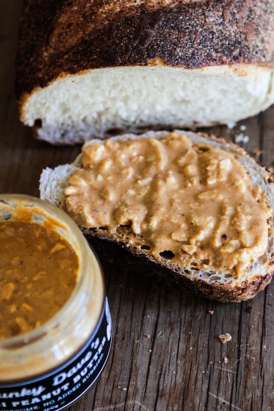 Chunky Daves Peanut Butter 300g - Pepe Saya - Burnt Honey Bakery