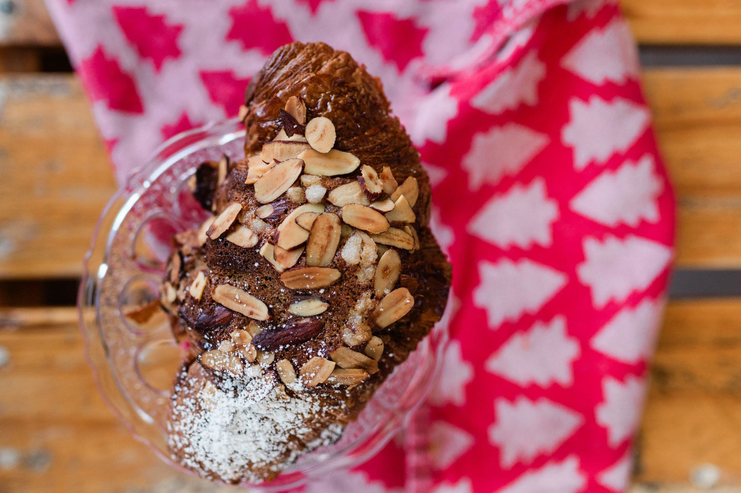 Gingerbread Almond Croissant - Burnt Honey Bakery - Burnt Honey Bakery