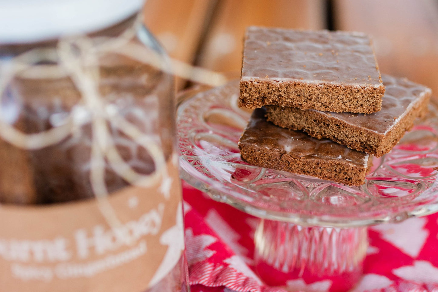 Gingerbread Jar - Burnt Honey Bakery - Burnt Honey Bakery