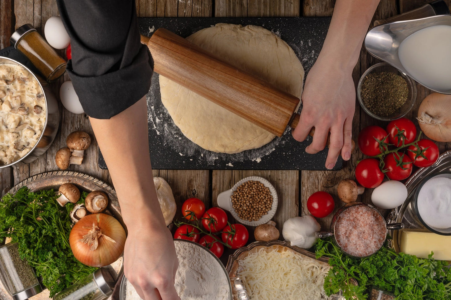 Ironwood Gourmet Acacia Rolling Pin - Fox Run Brands - Burnt Honey Bakery