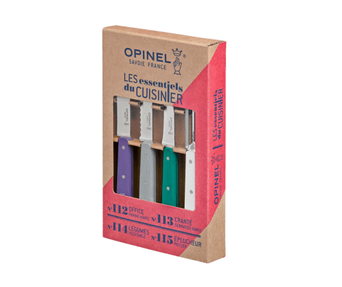 Les Essentiels Knife Set Art Deco - Opinel - Burnt Honey Bakery
