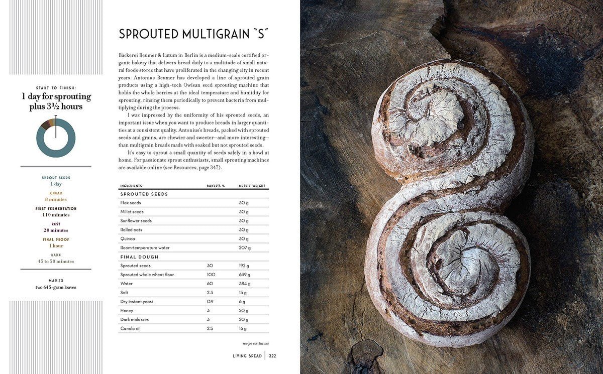 Living Bread by Lauren Chattman and Daniel Leader - Penguin Books Australia - Burnt Honey Bakery