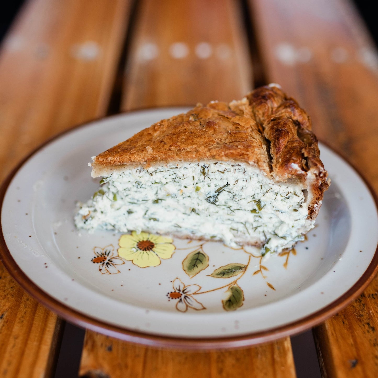 Nan's Ricotta Pie - Burnt Honey Bakery - Burnt Honey Bakery