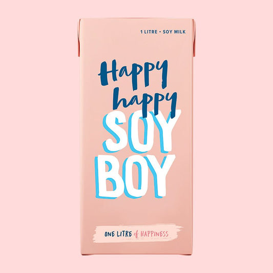 1L Soy Milk - Happy Happy Soy Boy - Burnt Honey Bakery