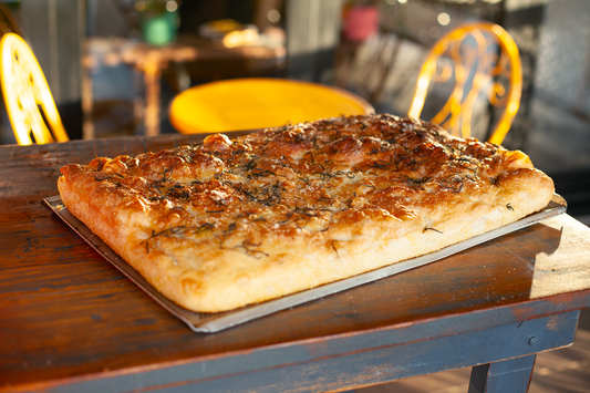 Sea Salt and Rosemary Focaccia Slab