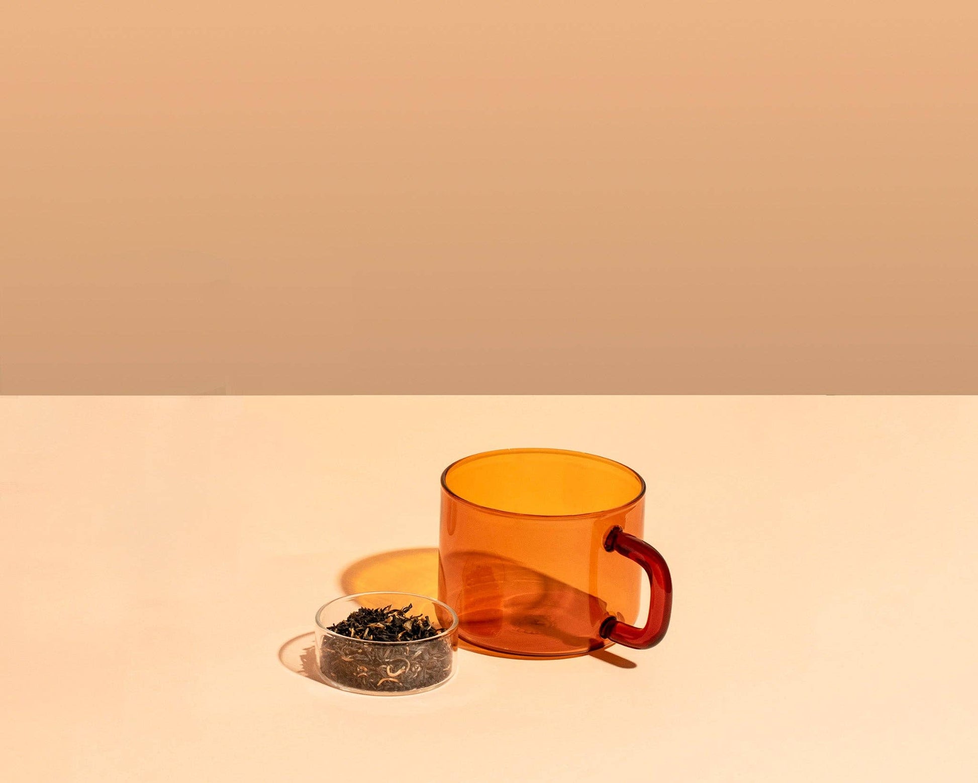 Amber Glass Chá Mug - MAHŌ Sensory - Burnt Honey Bakery