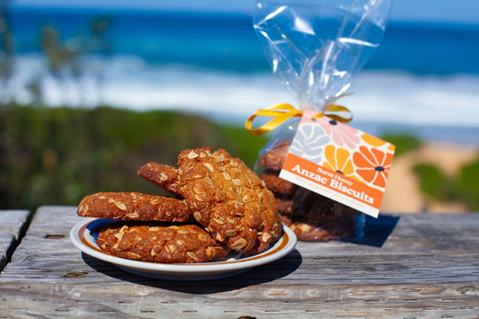 Anzac Biscuits - Burnt Honey Bakery - Burnt Honey Bakery