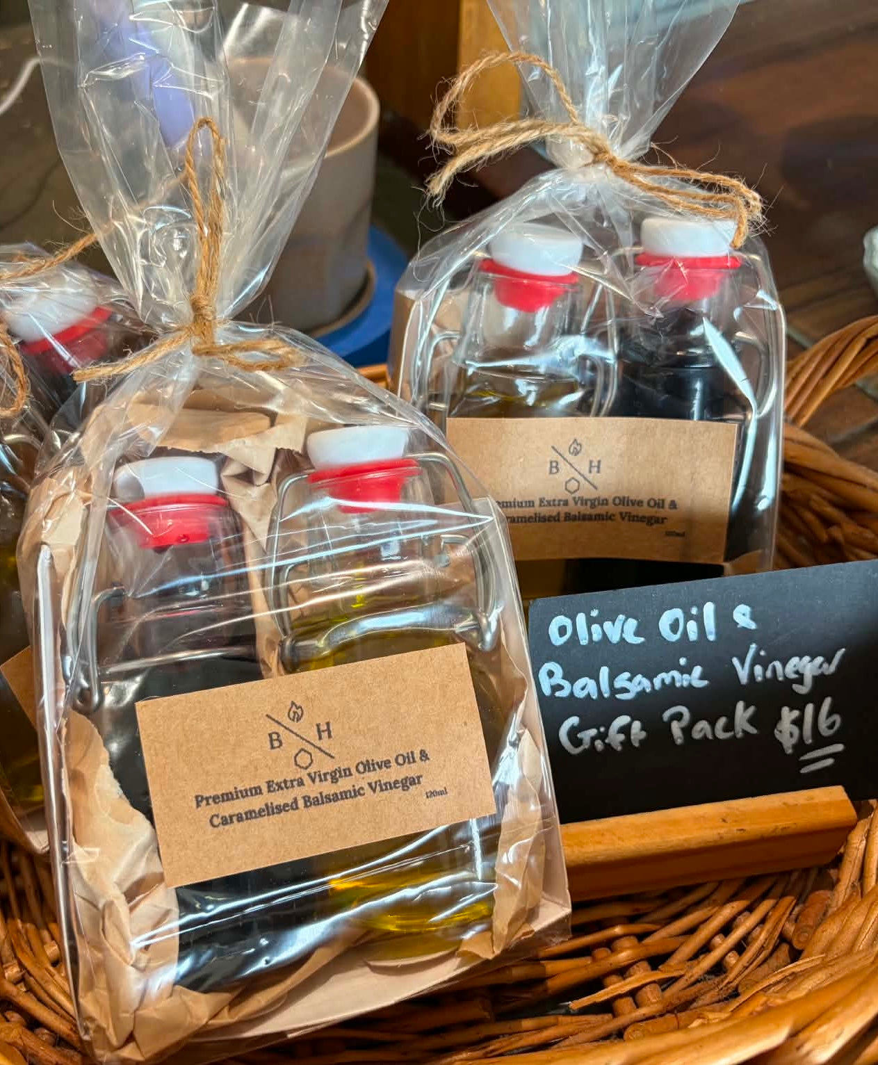 Olive oil and Balsamic  Vinegar Gift pack
