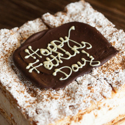 Bailey's Vanilla Slice - Burnt Honey Bakery - Burnt Honey Bakery