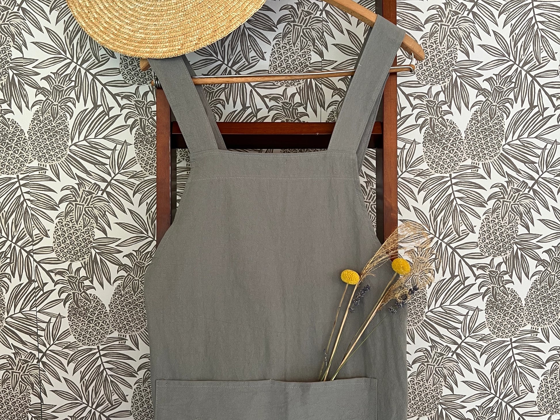 Japanese Style Crossback Apron - Cate Paper Co. - Burnt Honey Bakery
