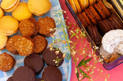 Christmas Biscuit Tin - Burnt Honey Bakery - Burnt Honey Bakery