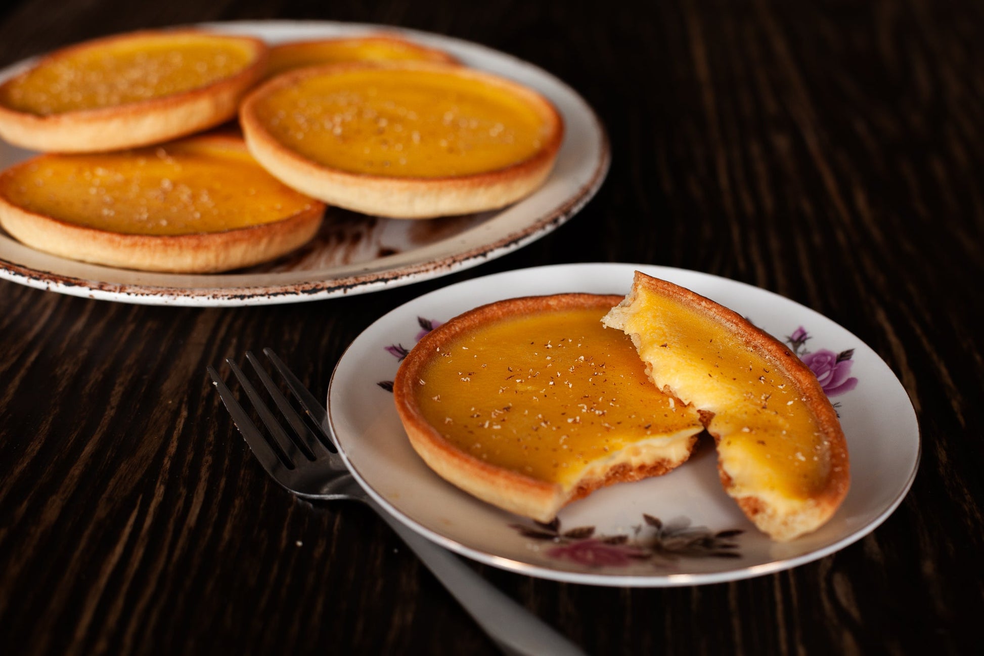 Classic Custard Tart - Burnt Honey Bakery - Burnt Honey Bakery
