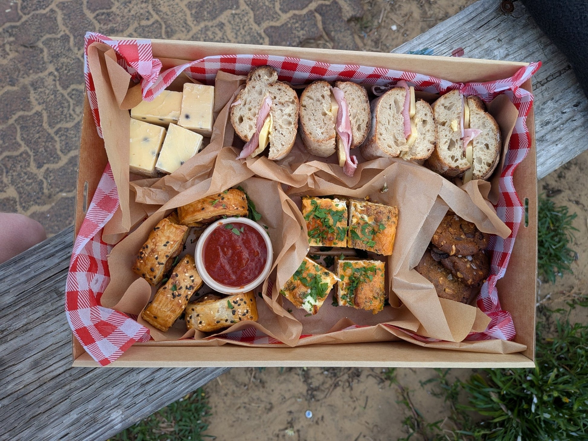 Father's Day Picnic Box - Burnt Honey Bakery - Burnt Honey Bakery