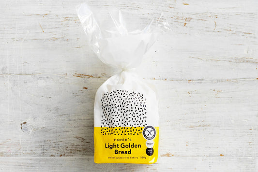 Gluten Free Light Golden Bread 550g - Nonie's - Burnt Honey Bakery