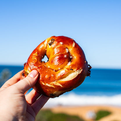 Jalapeño & Organic Cheddar Soft Pretzels - Burnt Honey Bakery - Burnt Honey Bakery