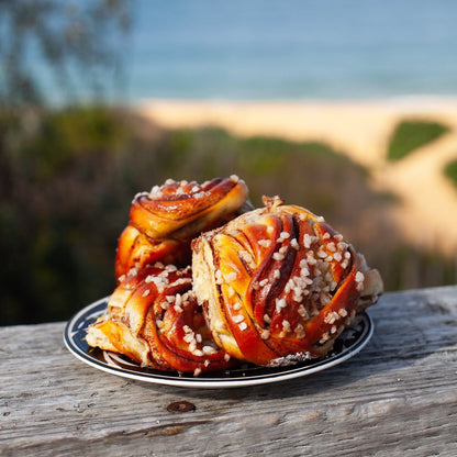 Kanelbullar (Swedish Cinnamon Bun) - Burnt Honey Bakery - Burnt Honey Bakery