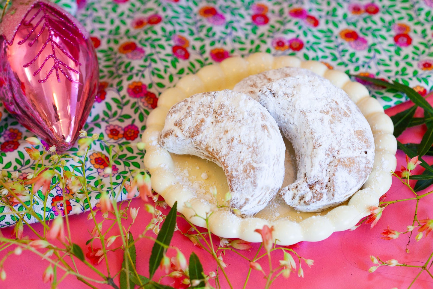 Kourabiedes - Burnt Honey Bakery - Burnt Honey Bakery