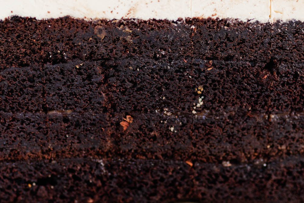 Large Three Tier 7" + 9" + 11" Chocolate Salted Caramel Daisy Girl Cake (89 dessert serves/177 coffee serves) - Burnt Honey Bakery - Burnt Honey Bakery