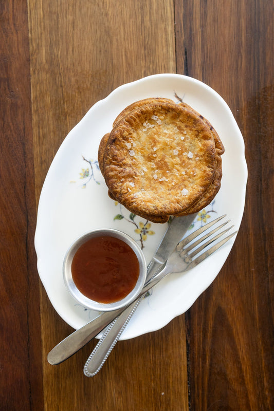 Lentil Ragu Pie (Vegan) - Burnt Honey Bakery - Burnt Honey Bakery