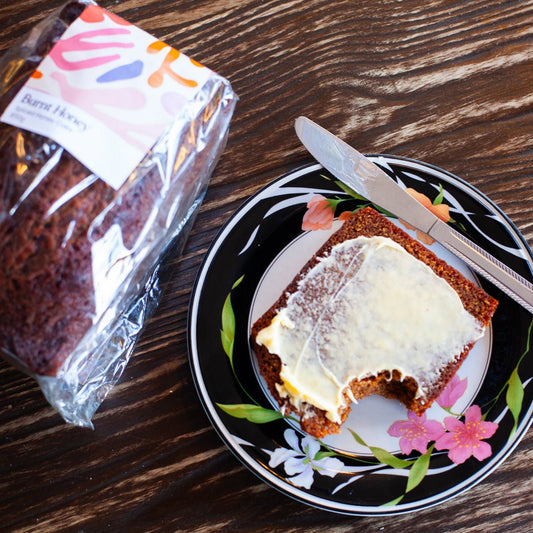 Spiced Honey Loaf Cake - Burnt Honey Bakery - Burnt Honey Bakery