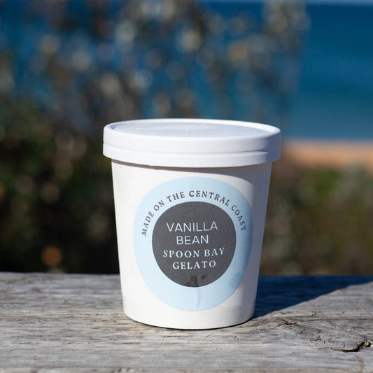 Spoon Bay Vanilla Bean Gelato 475mL - Spoon Bay Gelato - Burnt Honey Bakery