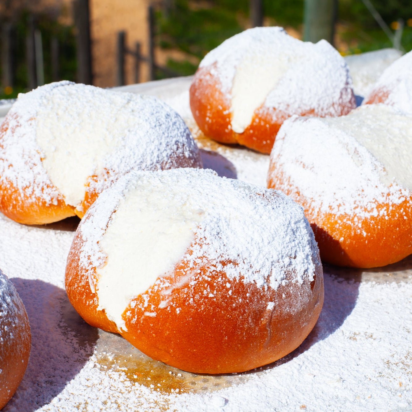 Strawberries & Cream Maritozzi - Burnt Honey Bakery - Burnt Honey Bakery