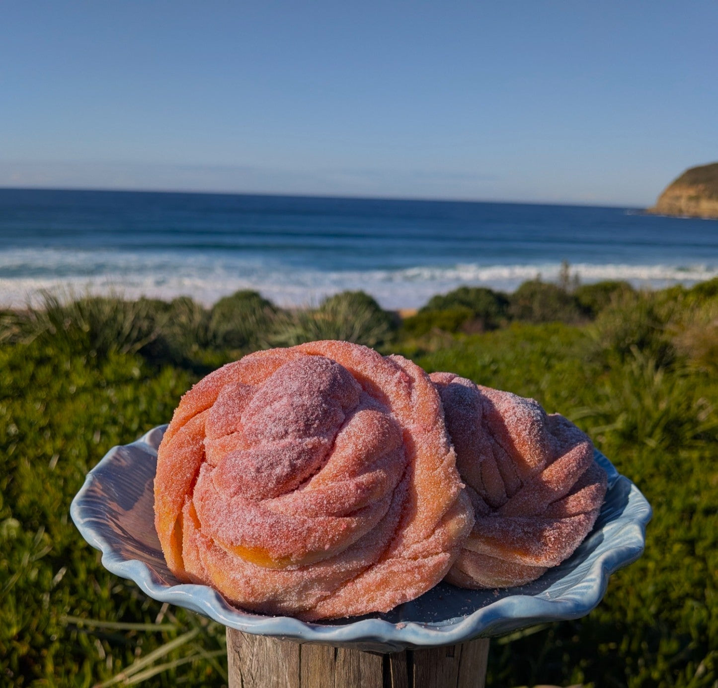 Strawberry Buns - Burnt Honey Bakery - Burnt Honey Bakery