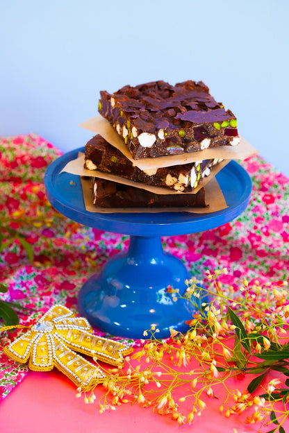 Strawberry & Pistachio Rocky Road - Burnt Honey Bakery - Burnt Honey Bakery