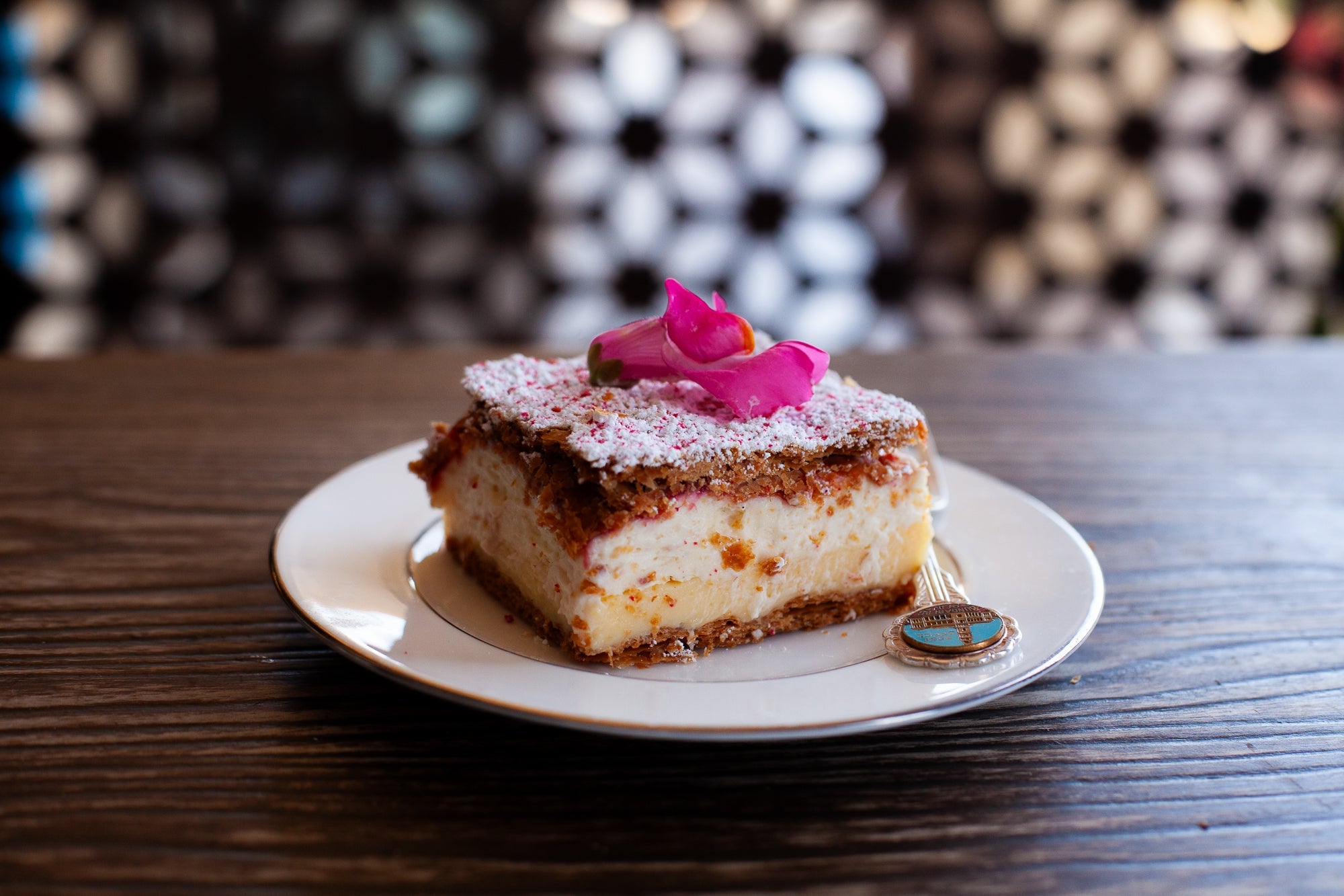 Strawberry Vanilla Slice - Burnt Honey Bakery - Burnt Honey Bakery