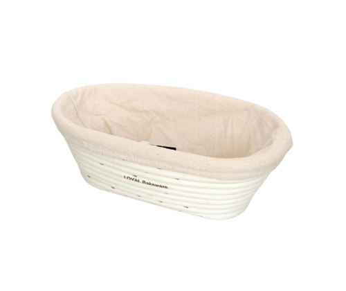 500-750g Oval Banneton with Liner - Loyal - Burnt Honey Bakery