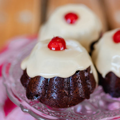 Irish cream liquor and chocolate financier (GF) - Burnt Honey Bakery - Burnt Honey Bakery
