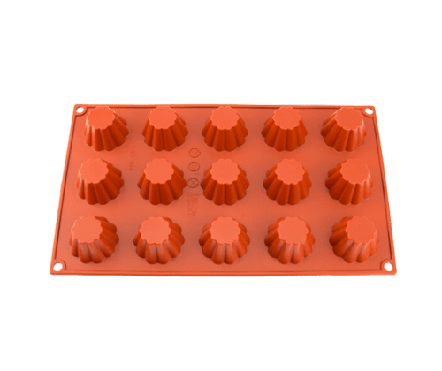 Mini Brioche Silicone Mould 15 Cavity - Quality Toos - Burnt Honey Bakery