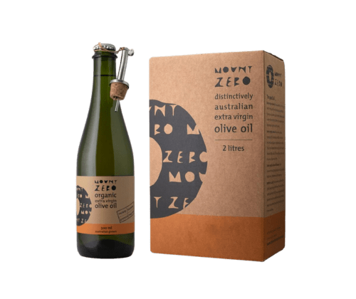 Organic Extra Virgin Olive Oil 500mL - Mount Zero - Burnt Honey Bakery