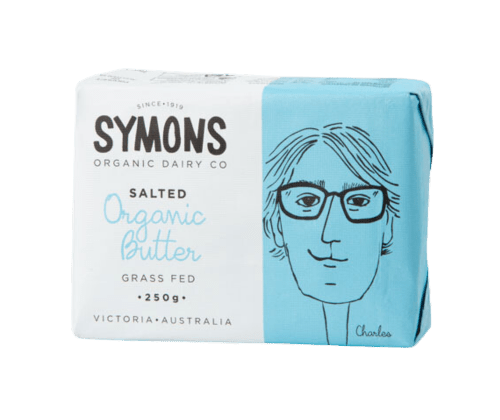 Organic Salted Butter 250g - Symons - Burnt Honey Bakery