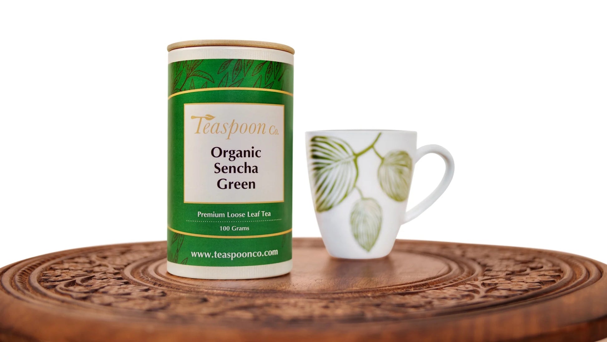 Organic Sencha Tea - Teaspoon Co. - Burnt Honey Bakery