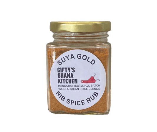 Suya Gold Rib Spice Rub 120g - Gifty's Ghana Kitchen - Burnt Honey Bakery