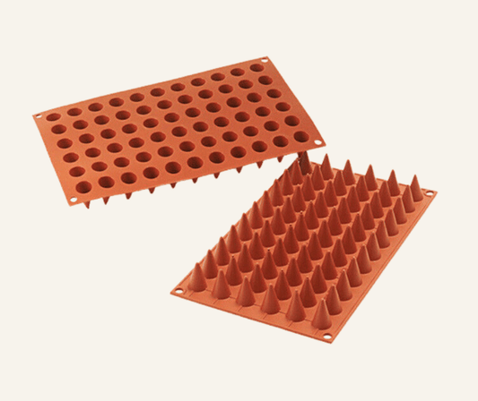 Tiny Cone Silicone Mould 66 Cavity - Quality Toos - Burnt Honey Bakery
