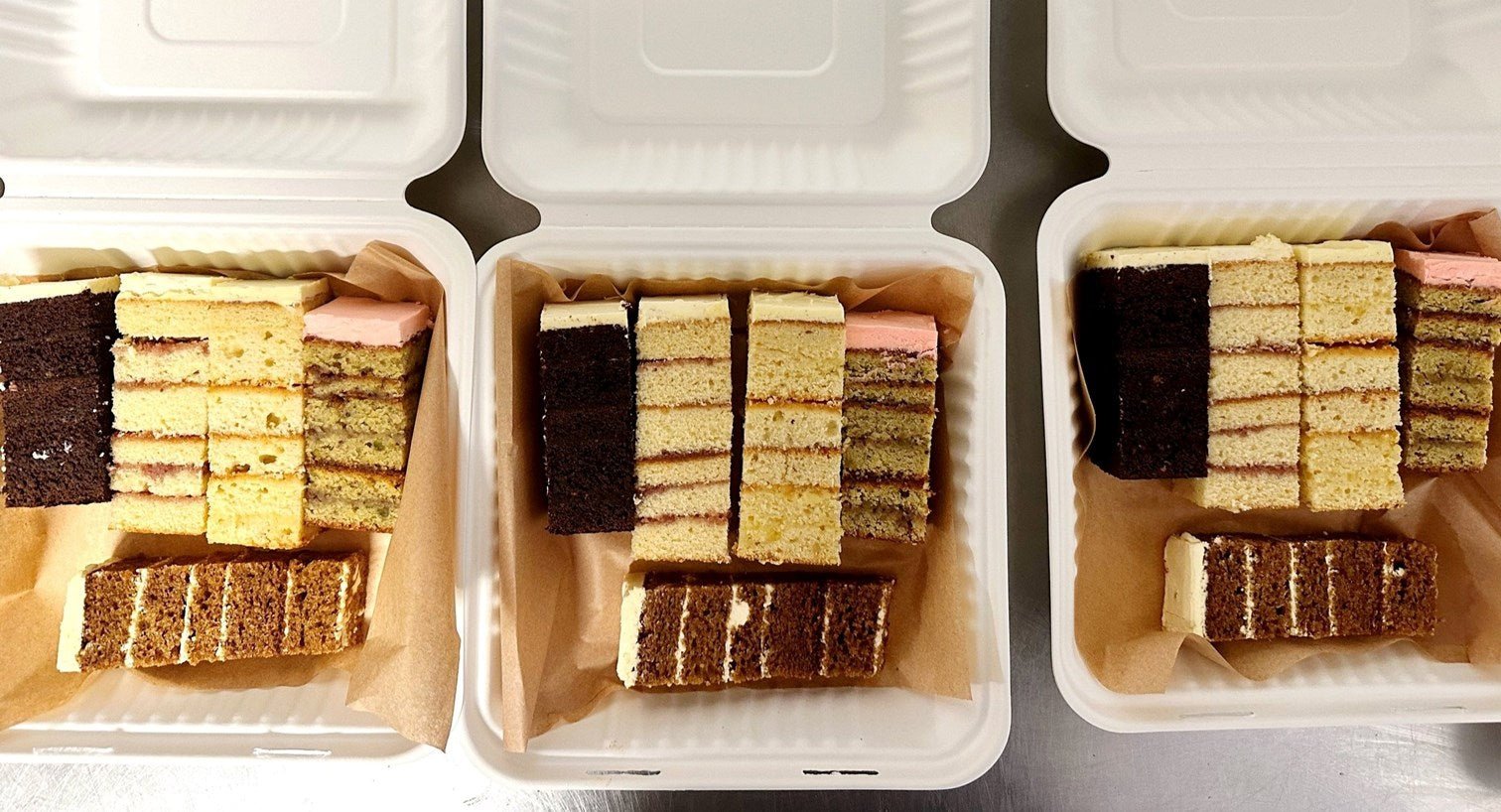 Wedding & Event Cake Tasting Box - Burnt Honey Bakery - Burnt Honey Bakery