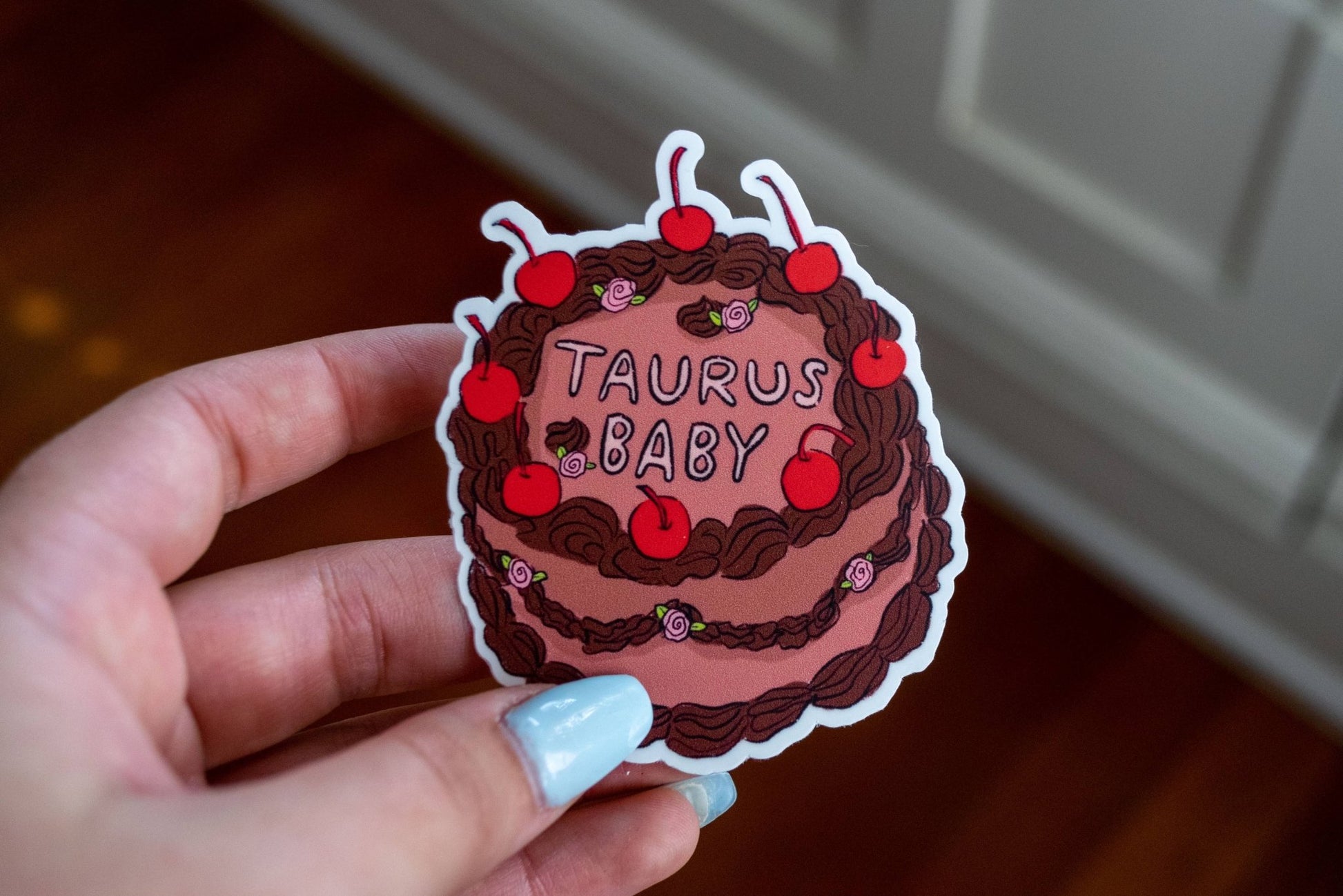 Zodiac Cake Stickers - Art By Elowyn - Burnt Honey Bakery